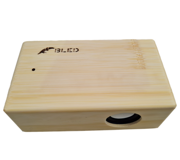 Parlante de inducción de madera de bambú