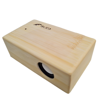 Parlante de inducción de madera de bambú